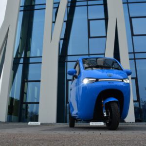 s'dreirädrige E-Kärrele