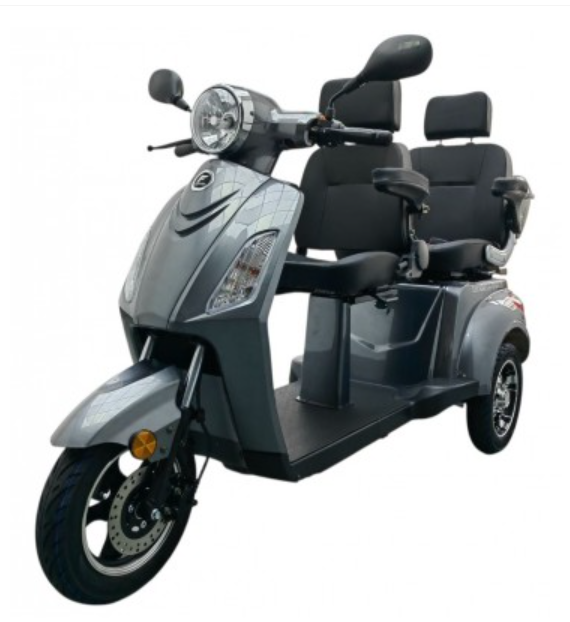 s'dreirädrige Trottwar-Kärrele V8 (als Zwoisitzer)