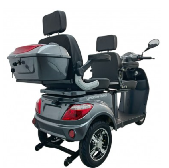 s'dreirädrige Trottwar-Kärrele V8 (als Zwoisitzer) – Bild 4