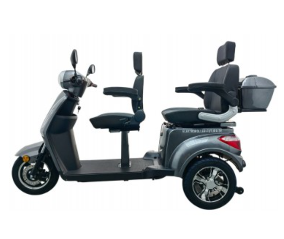 s'dreirädrige Trottwar-Kärrele V8 (als Zwoisitzer) – Bild 8